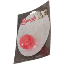 Pazarcan Benny Köpek Oyuncağı Sert Top 5 cm Kırmızı