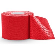 Feyza Design Kırmızı Kinesio Tape 5 cm x 5 M Ağrı Bandı, Destek ve Rahatlık Sağlar
