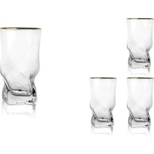Mikasa Moor Twist Gold 4lü Meşrubat Bardağı 410ML