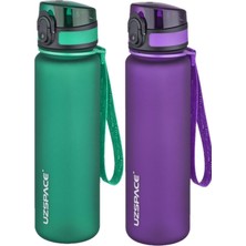 Feyza Design Iki Parça 500ML Tritan Su Matara Seti, Sağlıklı ve Dayanıklı Tasarım