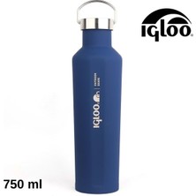 Feyza Design 750ML Lacivert Termos Matara, Sıcak ve Soğuk Için Dayanıklı, Şık Tasarım