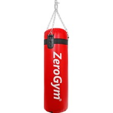 Zerogym Boks Kum Torbası 100CM x 29CM Premium Kalite,içi Dolu, Döner Mekanizma ve Askı Aparatlı