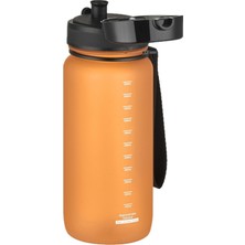 Feyza Design 650ML Turuncu Tritan Su Matara, Şık ve Dayanıklı Tasarım
