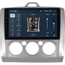 Drivetec Ford Focus 2 Manuel Klima 2004-2011 Android 3 GB + 32 GB Rom Carplay Multimedya