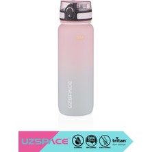 Feyza Design 800ML Çift Renkli Sızdırmaz Bpa Içermez Kapaklı Tritan Su Matara