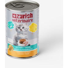 Pazarcan Veterinaire Pate Tavuklu Yavru Kedi Konservesi 415 gr