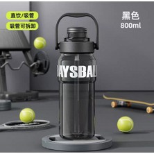 Feyza Design 800ML Sporcu Matara, Okul ve Koşu Için Trend Şişe