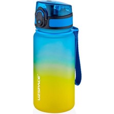 Feyza Design Çift Renk Softtouch Tritan 350ML Motivasyon Matara, Şık ve Sağlıklı Tasarım