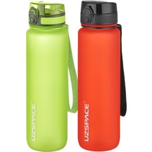 Feyza Design Yüksek Kapasiteli 2'li Tritan Su Matarası Seti, Sağlıklı ve Dayanıklı