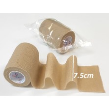 Feyza Design 7.5 cm Ten Renk Kendinden Yapışan Bandaj, Esneklik ve Konfor Sunar