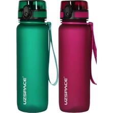 Feyza Design Çiftli 800ML Tritan Su Matara Seti, Bpa Içermeyen, Sızdırmaz Tasarım