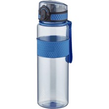 Feyza Design 620ML Kaydırmaz Silikon Gövde Su Şişesi, Pipetsiz, Kilitli Kapak