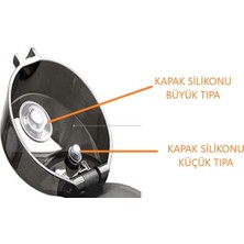 Feyza Design Esnek Silikon Tıpa Takımı, Tüm Kapaklı Modeller Için, Güvenli ve Pratik Kullanım