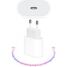 Marsilyan Şarj Aleti 25W Çift Usb-C Hızlı Şarz Cihazı (4887)