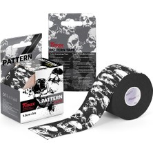 Feyza Design Kuru Kafa Desenli Sporcu Bandı 5cm x 5m, Şık ve Dayanıklı Tasarım