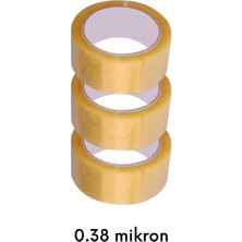 Feyza Design Koli Bandı Yapışkan Kuvvetli 3'lü 45MM x 100M Paket