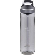 Feyza Design Şeffaf Gri Plastik Kapağı 720 Ml, Dayanıklı ve Şık Tasarım