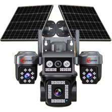 Hsc Bilişim O-Kam ES-5704 4g Solar Aov 4 Lens Kamera