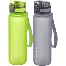 Feyza Design Pratik ve Dayanıklı 2'li 500ML Tritan Su Matarası Seti