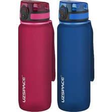 Feyza Design Çiftli 800 ml Tritan Matara Seti, 14 Renk Seçeneği, Sağlıklı ve Dayanıklı