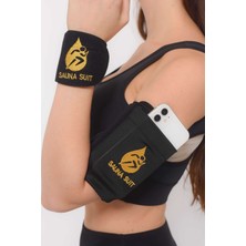 Feyza Design Ayarlanabilir Spor Bilek ve Kol Bandı Seti, Unisex, Fitness ve Egzersiz Için