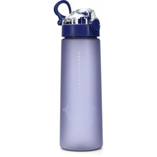 Feyza Design Geniş Ağız Tritan Su Şişesi 730 ml Mavi, Spor ve Günlük Kullanım