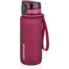 Feyza Design 650 ml Şeffaf Matara, Sağlam ve Hafif, Günlük Kullanım Için Mükemmel