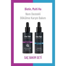 the fair. Nem Destekli Dökülme Karşıtı Vegan Saç Bakım Seti
