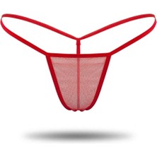 Pazarcan Kırmızı Tül Tanga TM1115