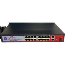 Hsc Bilişim Ztech ZR-1602 Poe Switch 16 Port