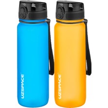 Feyza Design 2'li Tritan Matara Seti, 800 Ml, 14 Renk Seçeneği, Sağlıklı ve Şık Tasarım