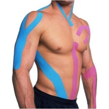 Feyza Design Mavi Kinesiotape – Sporcu ve Günlük Aktivite Için Esnek Bant
