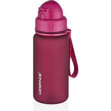 Feyza Design 400 ml Şık Pembe Metal Matara, Sağlıklı ve Dayanıklı Tasarım