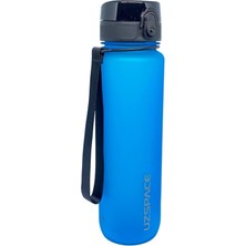Feyza Design Mavi 1000 ml Yeni Koleksiyon Soft Touch Tritan Su Matara 1 L