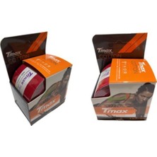 Feyza Design Kırmızı Kinesio Tape Ağrı Bandı 5cm x 5m Çift Paket