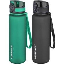 Feyza Design Sağlam ve Hafif 2'li 500ML Tritan Su Matara Seti