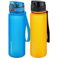 Feyza Design 2'li Tritan Matara Seti, 500 Ml, 14 Renk Seçeneği, Sağlıklı ve Şık Tasarım