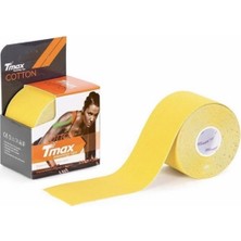 Feyza Design Sarı Renk Kinesio Tape Ağrı Bandı, 5m x 5cm, Esnek ve Dayanıklı