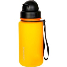 Feyza Design Çocuklar Için 400 ml Tritan Pipetli Su Matarası, Sağlıklı ve Hafif