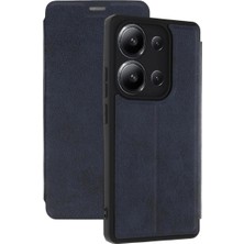 Pazarcan Redmi 15C 4g Flip Cover - Lacivert