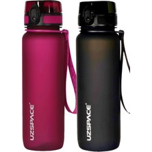 Feyza Design 2'li 800ML Tritan Su Matarası Seti, Bpa'sız, Koku ve Sızdırmaz