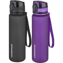 Feyza Design 2'li 500ML Tritan Su Matara Seti, Sağlıklı ve Dayanıklı Tasarım