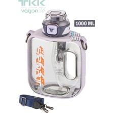 Feyza Design Yumuşak ve Hafif Sporcu Matarasını Keşfedin, 1000ML Pembe Renkli ve Şık Kullanım Sağlar