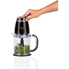 Braventa Collection Pro Rose Doğrayıcı, 1.2 L Hazne, 500 W, Paslanmaz Çelik Bıçak, Rose