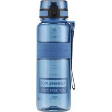 Feyza Design Sağlıklı ve Dayanıklı 1000ML Büyük Kapasiteli Tritan Su Matarası