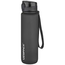 Feyza Design Büyük Boy 28CM Tritan Su Matara 1000ML Siyah, Sağlıklı ve Dayanıklı