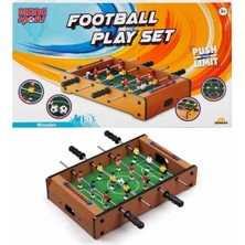 Feyza Design Mini Ahşap Masaüstü Langırt Oyunu, 51X31 Cm, Eğlence ve Spor Keyfi