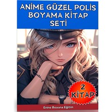 EBE Enine Boyuna Eğitim Anime Güzel Polis Boyama Kitap Seti