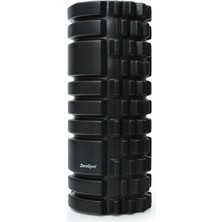 Zerogym Pro Foam Roller Orta Sert 32CM x 14CM Siyah