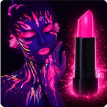 Marsilyan Uv Neon Pembe Ruj – Karanlıkta Parlayan Makyaj Boyası (4887)